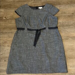 Studio 1 Navy sleeveless Dress with Belt 24w